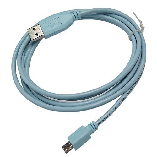 EDIMS 6フィート USBからミニUSBネットワークルーターケーブル CAB-コンソール USB USBコンソールケーブル シスコルーターとスイッ｜storekt｜02
