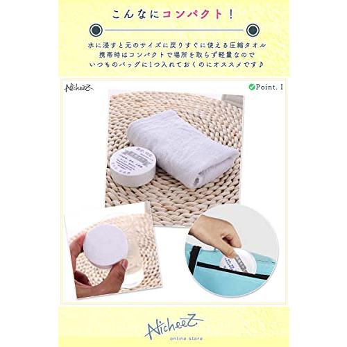 Nicheez 圧縮タオル 携帯用 非常用 使い捨て (10)｜storekt｜02