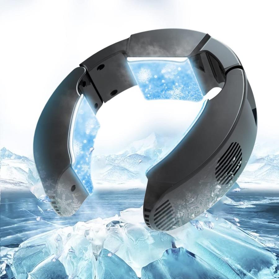 6451円 爆売り ネッククーラー 首掛けクーラー 冷却プレート最大 16 冷やす ペルチェ素子 強弱モード 幅長調整可能