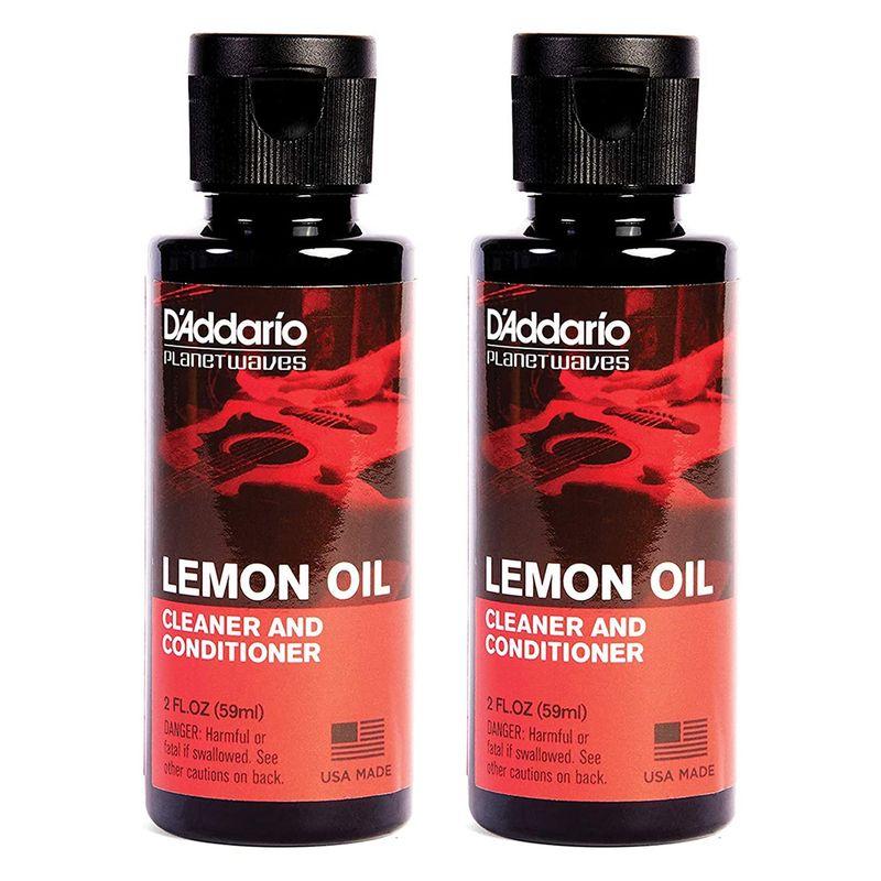 D'Addario ダダリオ レモンオイル クリーナー&コンディショナー Lemon Oil PWLMN 2本セット 国内正規品