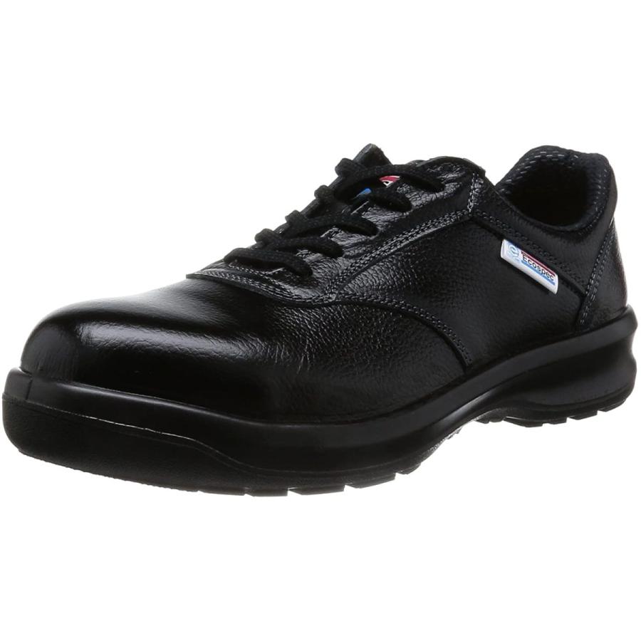 ラウンド  [ミドリ安全] 静電安全靴 JIS規格 エコマーク認定 短靴 エコスペック ESG3211 eco 静電 メンズ ブラック 25.0(25cm) その他作業靴、安全靴