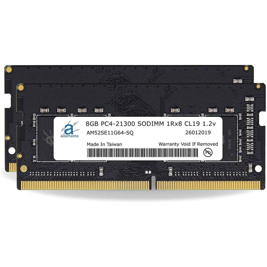 Adamanta 8GB (1x8GB) ラップトップ RAM アップグレード ASUS DDR4 2666Mhz PC4-21300 SODIMM  一番人気物