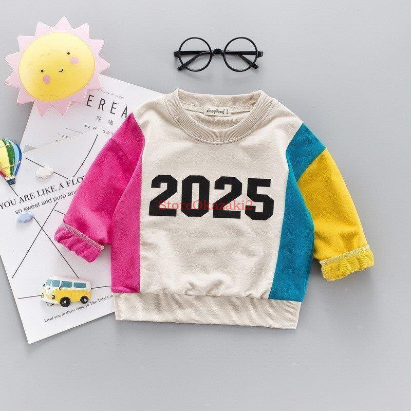 Sale 55 Off トレーナー スウェット 裏毛 子供用 ベビー キッズ 赤ちゃん 子供服 ベビー服 長袖 丸襟 ラウンドネック ロゴ プリント カラフル ホワイト Karolinemedeiros Com Br