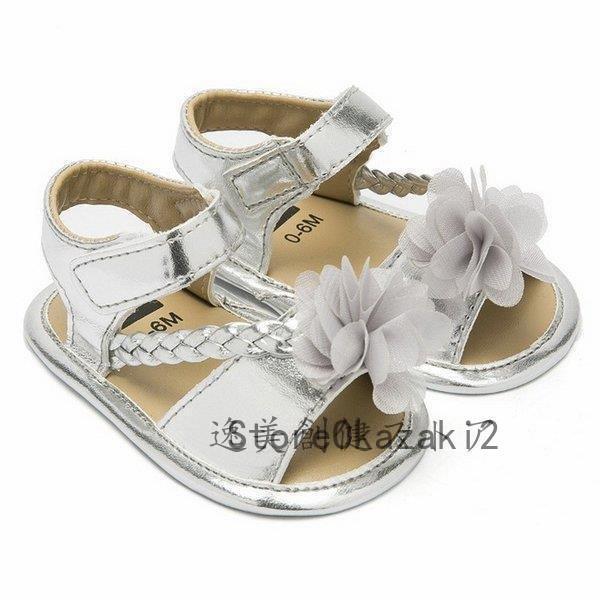 ベビーサンダル 女の子キッズ サンダル子供シューズ子供サンダル可愛い姫様花飾りカワイイ サマーシューズ 送料無料 即納
