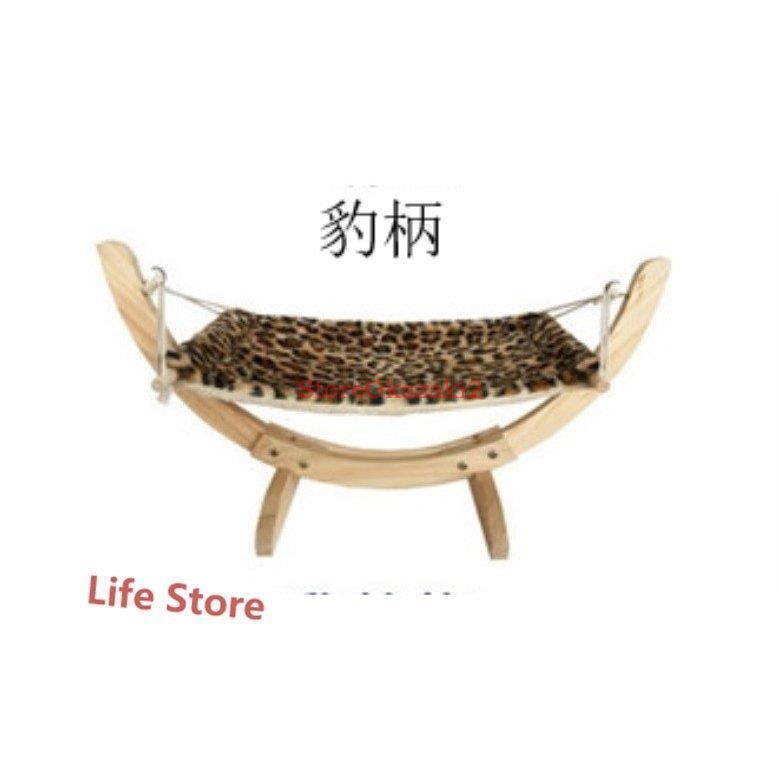 2021新春福袋 最大92%OFFクーポン 猫ハンモック木製ベッドペット用品おもちゃ猫の巣猫ソファー猫ベッド四色