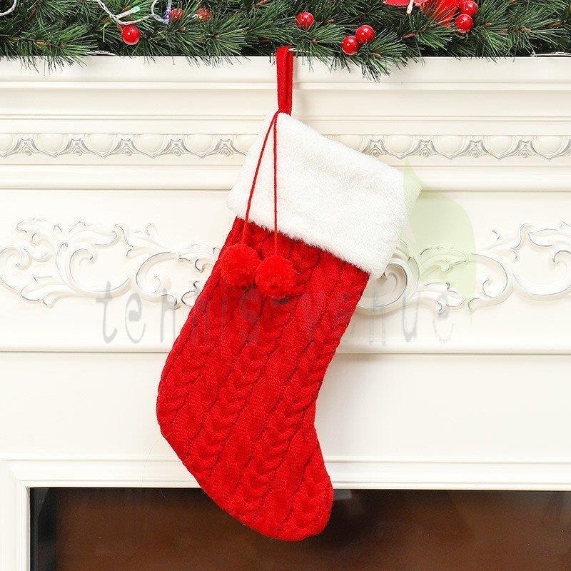 超歓迎された クリスマス 靴下 2枚セット プレゼント お菓子袋 キャンディ入れ クリスマスプレゼント 飾り クリスマスライト カラー2 グリーン Www We Job Com