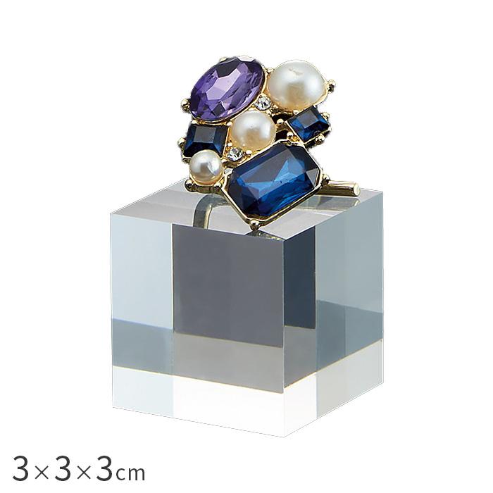 アクリル 四角柱 幅3×奥行3×高さ3cm クリア アクリルブロック アクリル 四角柱 幅3×奥行3×高さ3cm クリア アクリルブロック