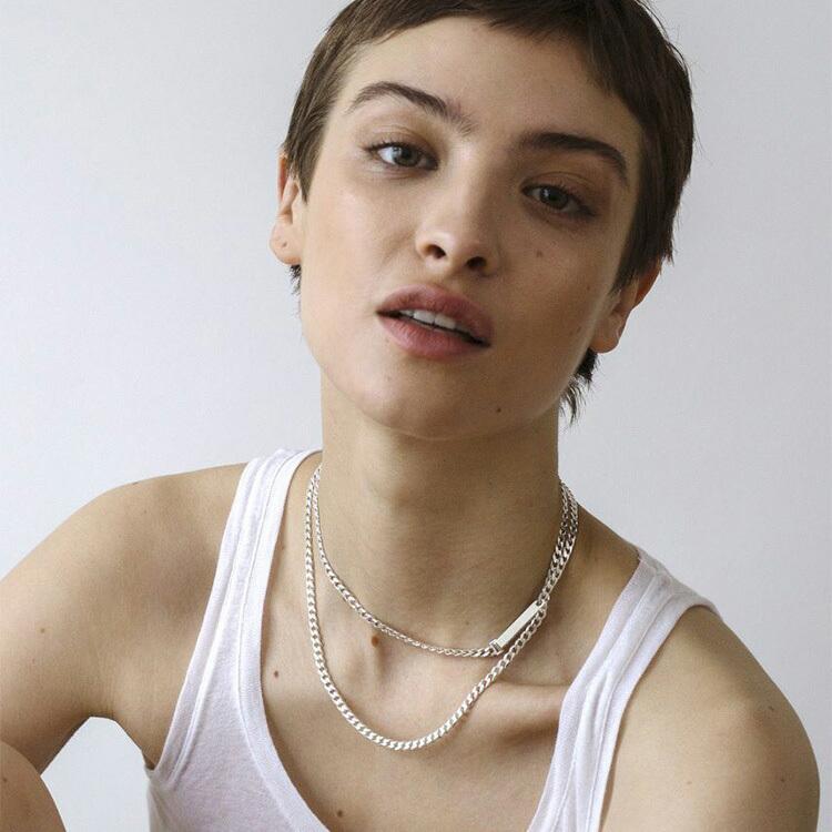 SASKIA DIEZ サスキア ディツ SILVER IDENTITY LASSO シルバー SASKIA DIEZ サスキア ディツ SILVER IDENTITY LASSO シルバー