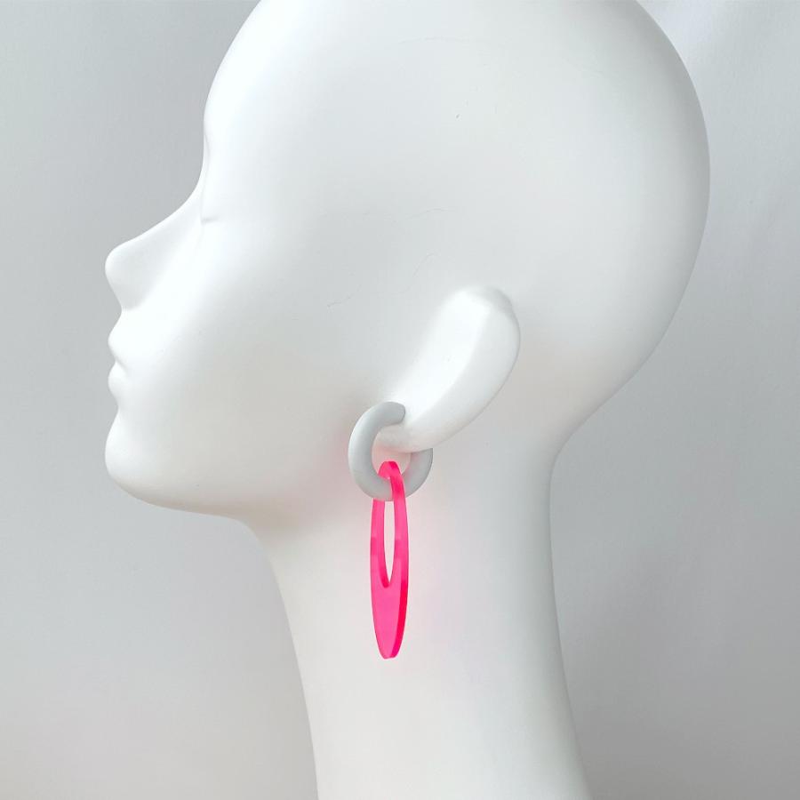 アクリリック　acrylic Gum earring