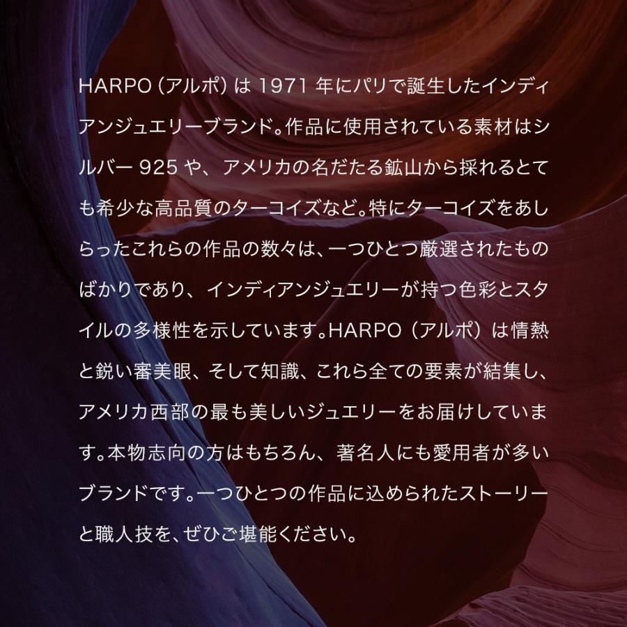 Harpo（アルポ） Navajo round and saucer silver beads necklace 64cm