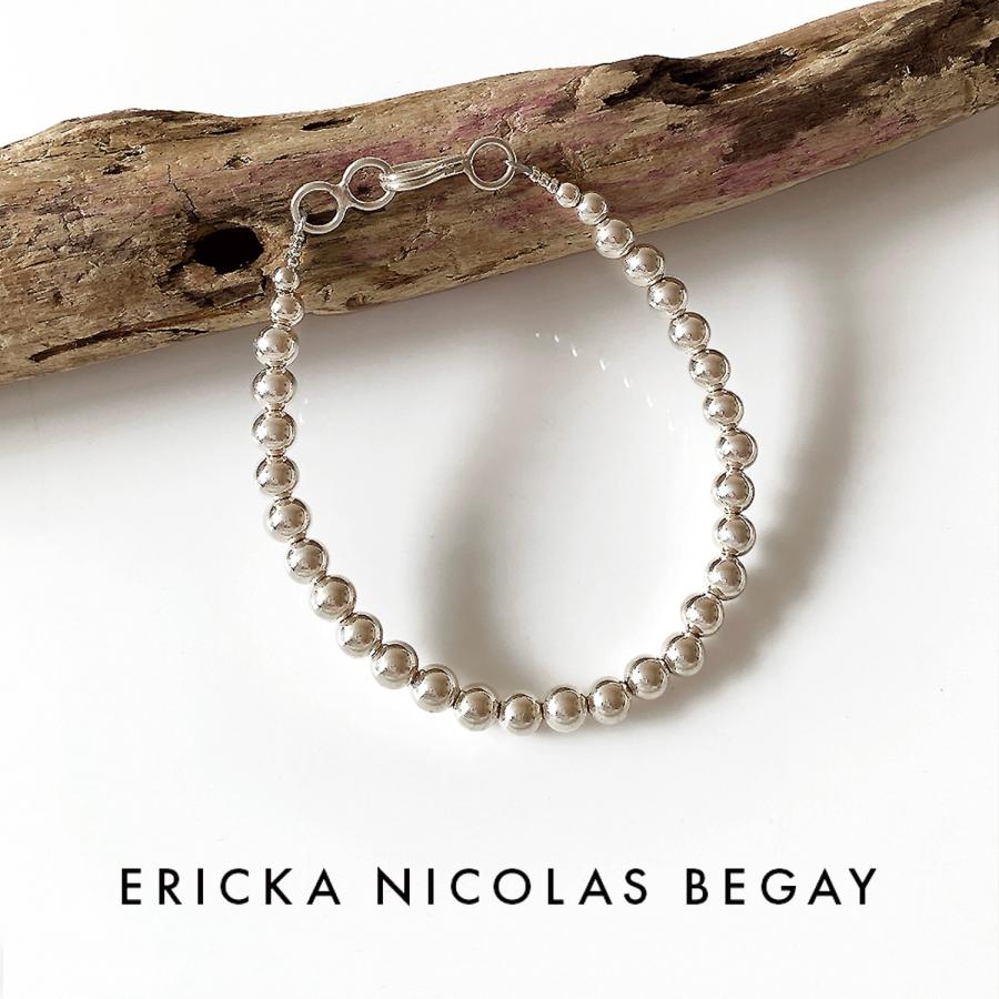 ERICKA NICOLAS BEGAY シルバーブレスレット 18cm エリッカ ニコラス ビゲイ/ERICKA NICOLAS BEGAY プレーン