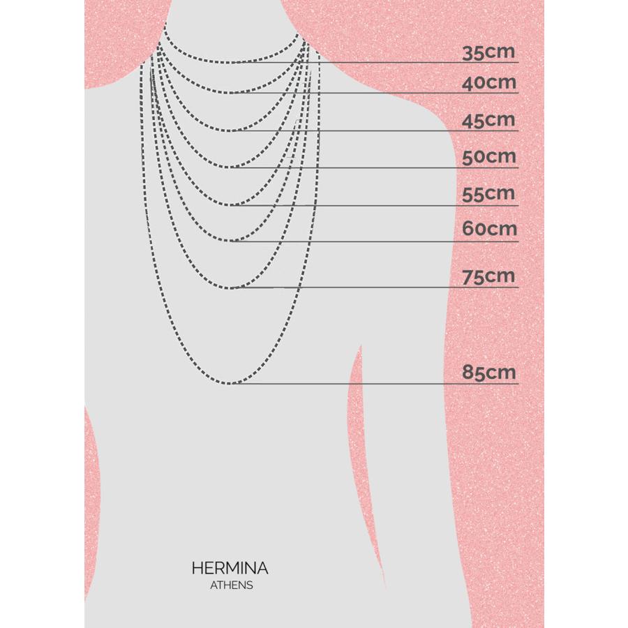 HERMINA ATHENS ヘルミーナ アセン GLOSSY THIN CHAIN シルバー グロッシー チェーン ネックレス 45cm レディース ブランド |  | 05