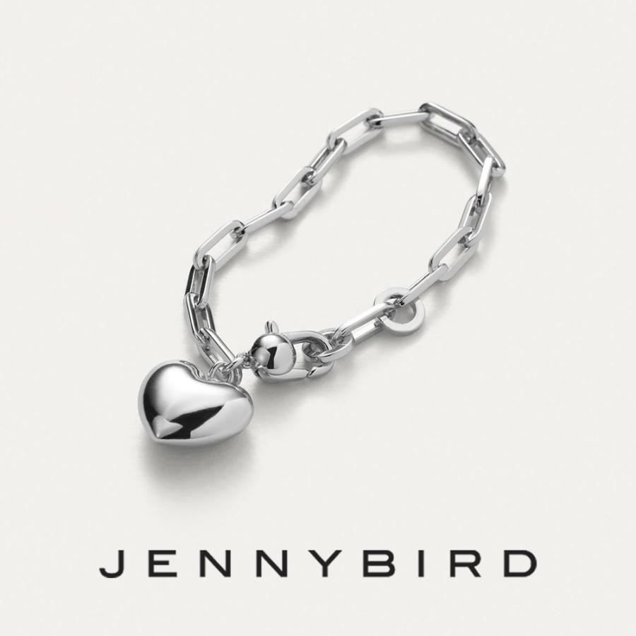 JENNY BIRD ジェニーバード Puffy Heart Bracelet シルバー パフィー