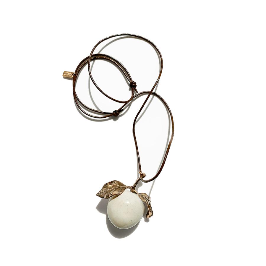 RENARD BIJOUX レナード ビジュー フレンチクラフト りんご ネックレス