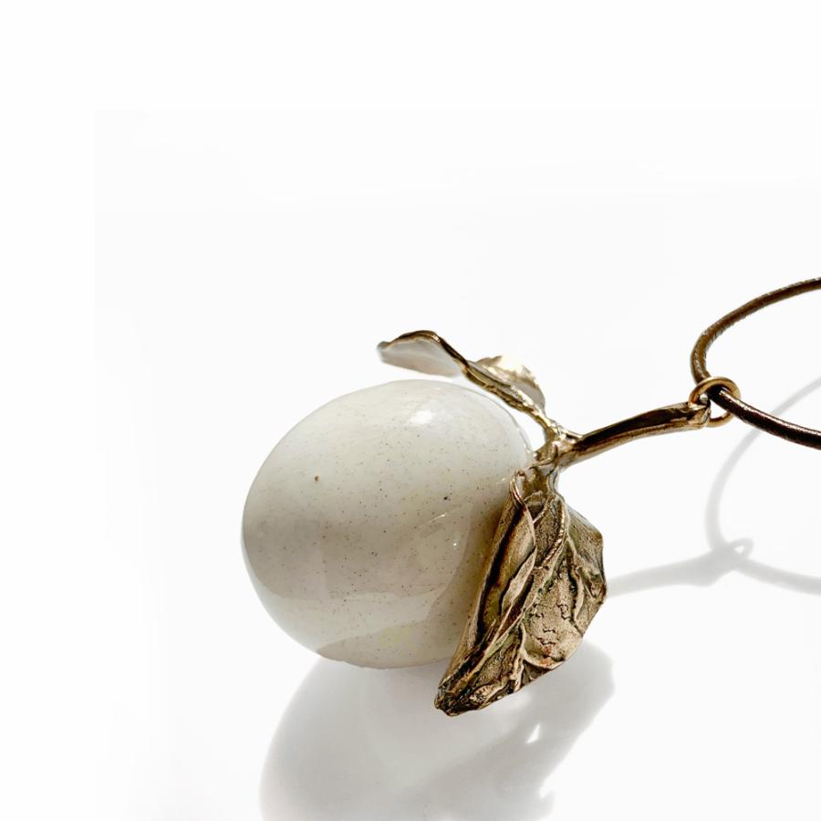 RENARD BIJOUX レナード ビジュー フレンチクラフト りんご ネックレス