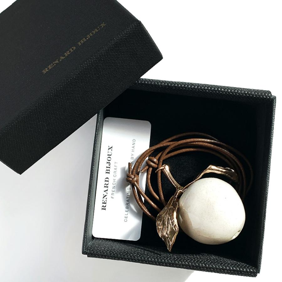 RENARD BIJOUX レナード ビジュー フレンチクラフト りんご ネックレス 