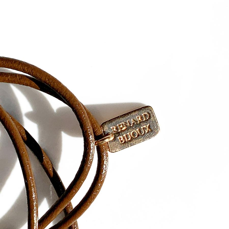 RENARD BIJOUX レナード ビジュー フレンチクラフト りんご ネックレス 