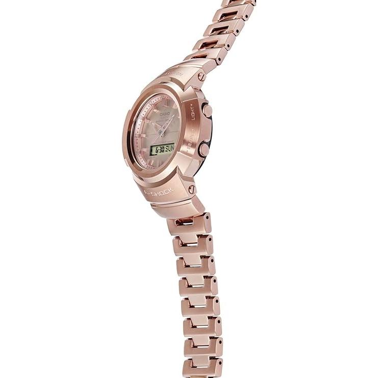 G-SHOCK AWM-500GD メンズ 腕時計 電波ソーラー G-SHOCK(ジーショック)フルメタル メンズ ローズゴールドIP 電波