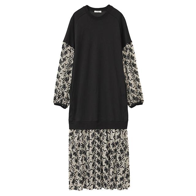 クラネ Clane フラワー レース ミックス ワンピース Flower Lace Mix One Piece 21 新作 1s Cn L Op 002 Store Volk 通販 Yahoo ショッピング