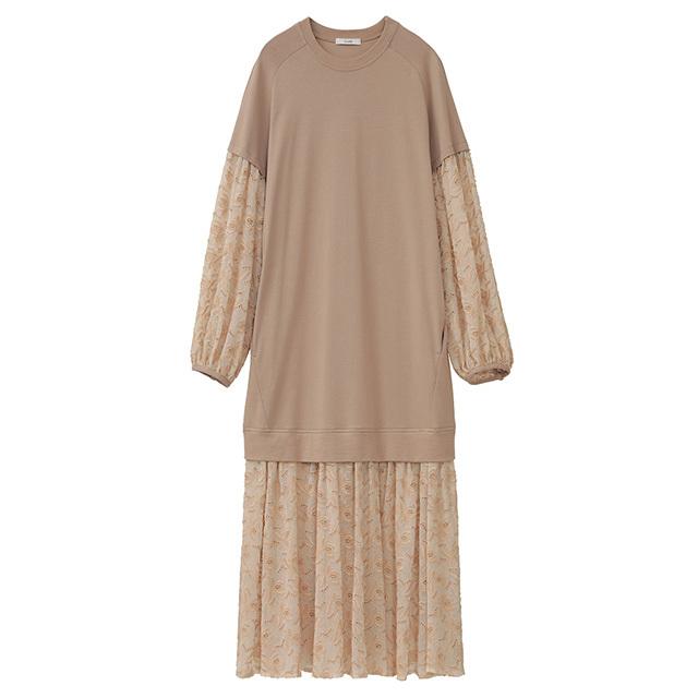 クラネ Clane フラワー レース ミックス ワンピース Flower Lace Mix One Piece 21 新作 1s Cn L Op 004 Store Volk 通販 Yahoo ショッピング