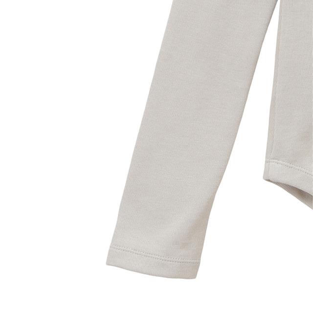 クラネ CLANE 2ウェイ リング ドット リブ トップス 2WAY RING DOT RIB