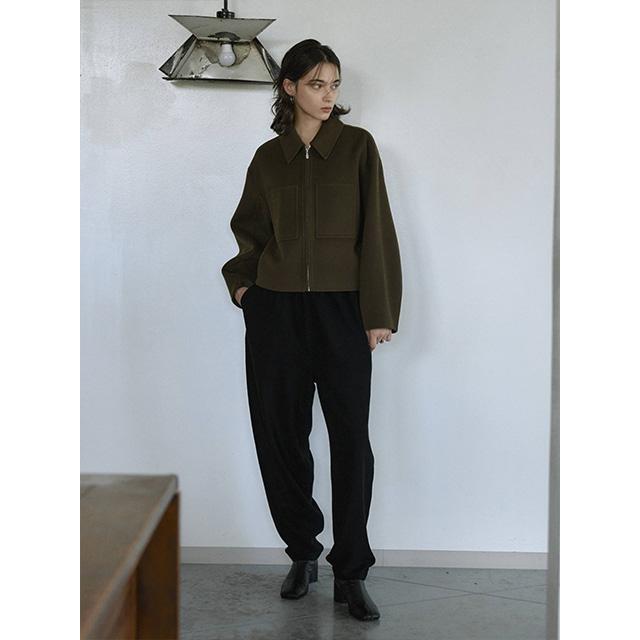 0～3か月】クレドナ CREDONA ウール ショート ジップ ジャケット 
