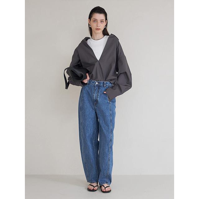 MARIANA CURVE DENIM PANTS クレドナ CREDONA クレドナ マリア カーブ デニムパンツ MARIANA CURVE
