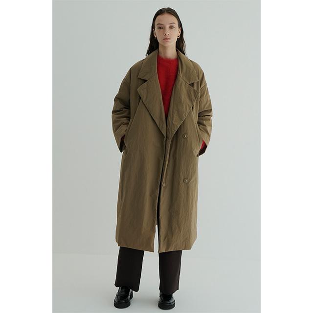 CLANE カラーダウンチェスターコート CLANE - カラーダウン チェスターコート ブラック - COLOR DOWN