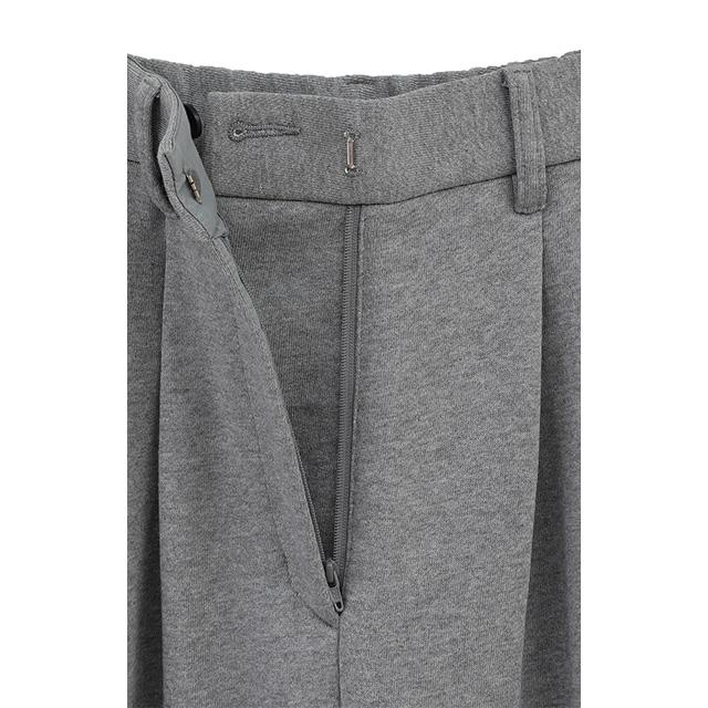 clane two tuck sweat pants グレー CLANE - 2タックスウェットパンツ - TWO TUCK SWEAT PANTS (GREY