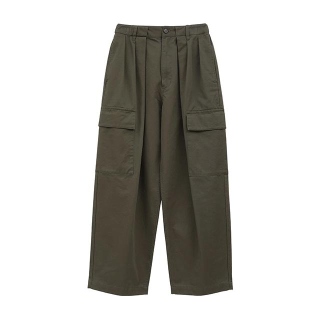 CLANE（クラネ） ワイド タック ワーク パンツ WIDE TUCK WORK PANTS