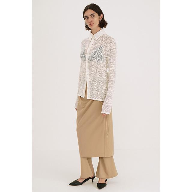 CLANE クラネ レディレース シャツ LADY LACE SHIRT【2025 新作 CLANE クラネ レディレース シャツ LADY LACE SHIRT【2025 新作