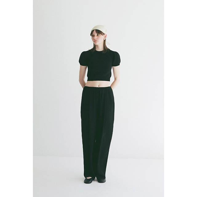 CLANE（クラネ） ドローストリング ルーズ タックパンツ DRAWSTRING 