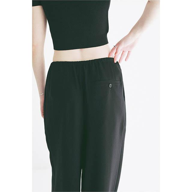CLANE（クラネ） ドローストリング ルーズ タックパンツ DRAWSTRING 
