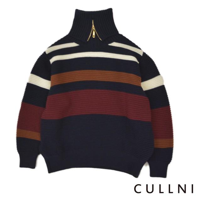 クルニ CULLNI タートルネック プルオーバー ニット Turtle Neck