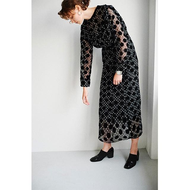 クラネ Clane ドット オパール ワンピース Dot Opal One Piece 長袖 ロングワンピ Cn L Op 024 Store Volk 通販 Yahoo ショッピング