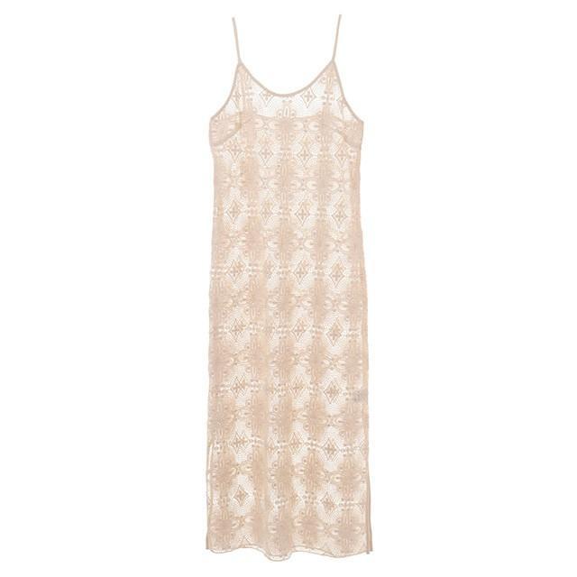 クラネ Clane クラシックレース キャミソール ワンピース Classic Lace Camisole Op 新作 Cn L Op 068 Store Volk 通販 Yahoo ショッピング