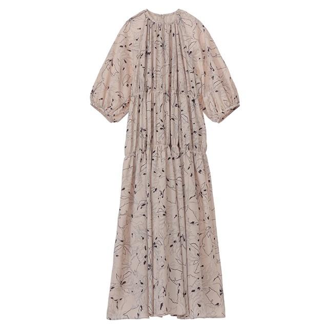 クラネ Clane ライン フラワー ワンピース Line Flower Op 新作 Cn L Op 072 Store Volk 通販 Yahoo ショッピング