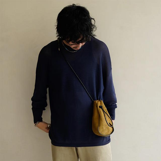 ITTI（イッチ） HERRIE KINCHAKU POUCH - GPM / MOSSA LDN ヘリー巾着