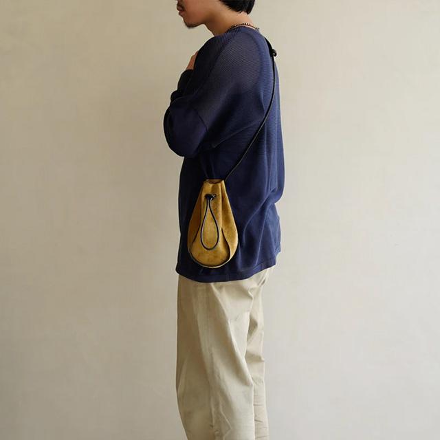ITTI（イッチ） HERRIE KINCHAKU POUCH - GPM / MOSSA LDN ヘリー巾着