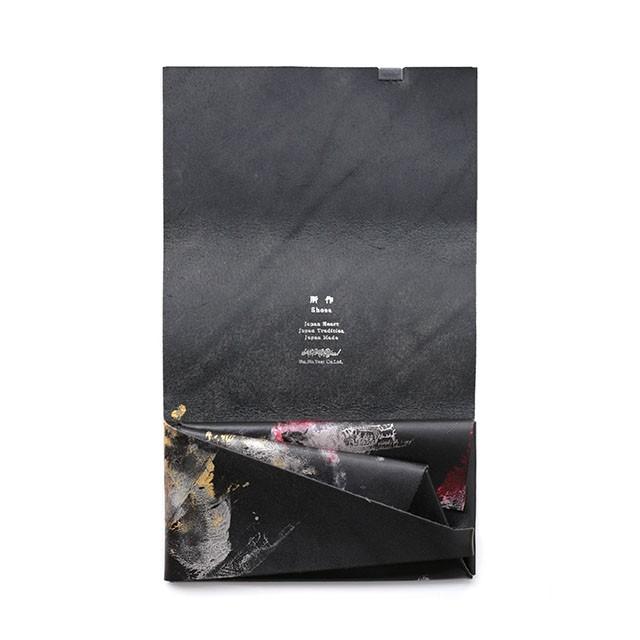 所作 財布 【限定シリーズ】金魚 レザー ロング ウォレット サイフ 袱紗 shosa No,No,Yes! 【正規販売】の画像