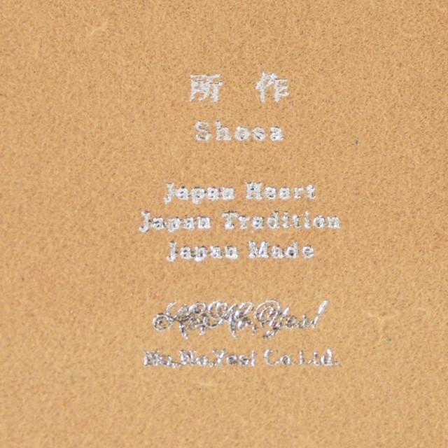 No,No,Yes! 所作 長財布 レザー ロング ウォレット shosa No,No,Yes