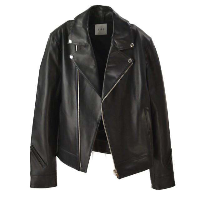 SISE シセ RIDER'S BLOUSON ライダースジャケット メンズ 本革 ダブル