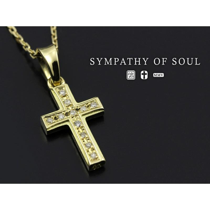 SYMPATHY OF SOUL クロスネックレス