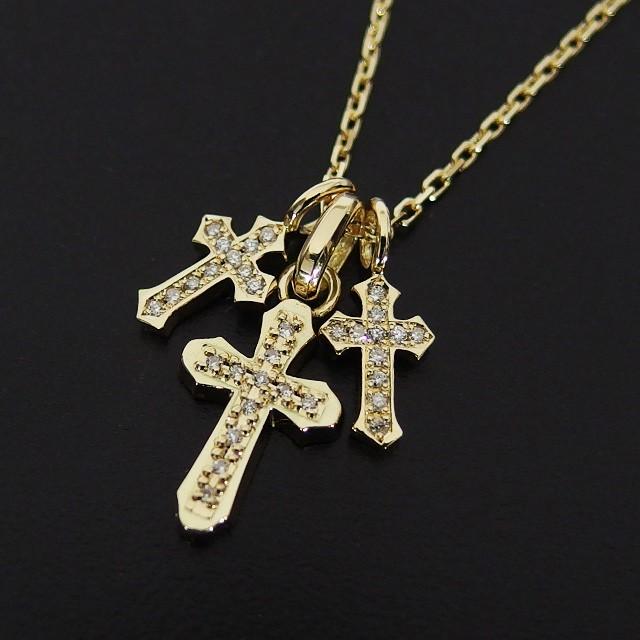 シンパシーオブソウル ネックレス スムースクロス & リトルクロス