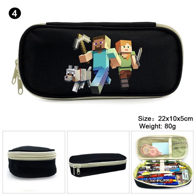 限定モデル マインクラフトグッズ Minecraft マインクラフト クリーパー ペンケース 筆箱 ペンシルポーチ 筆入れ えんぴつ箱 鉛筆入れ マイクラゲーム キャラクター グッズ Cisama Sc Gov Br
