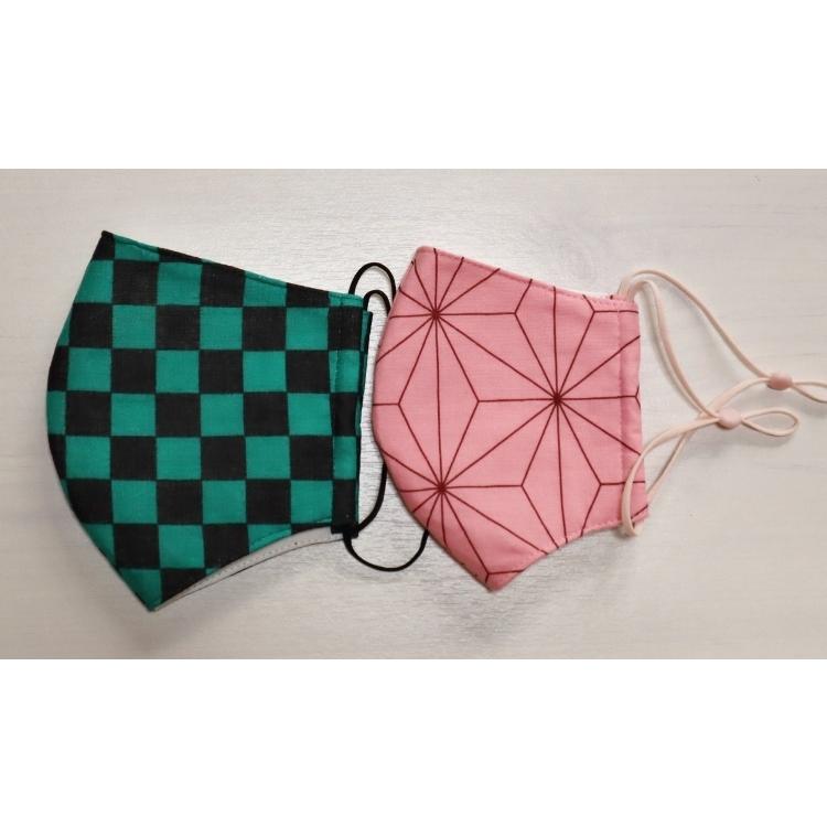 夏用マスク接触冷感キシリクール日本製洗える立体不織布フィルター和柄 |  | 10