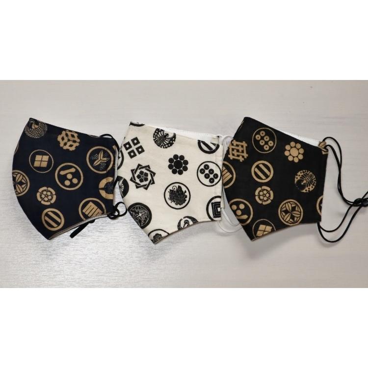 夏用マスク接触冷感キシリクール日本製洗える立体不織布フィルター和柄 |  | 11