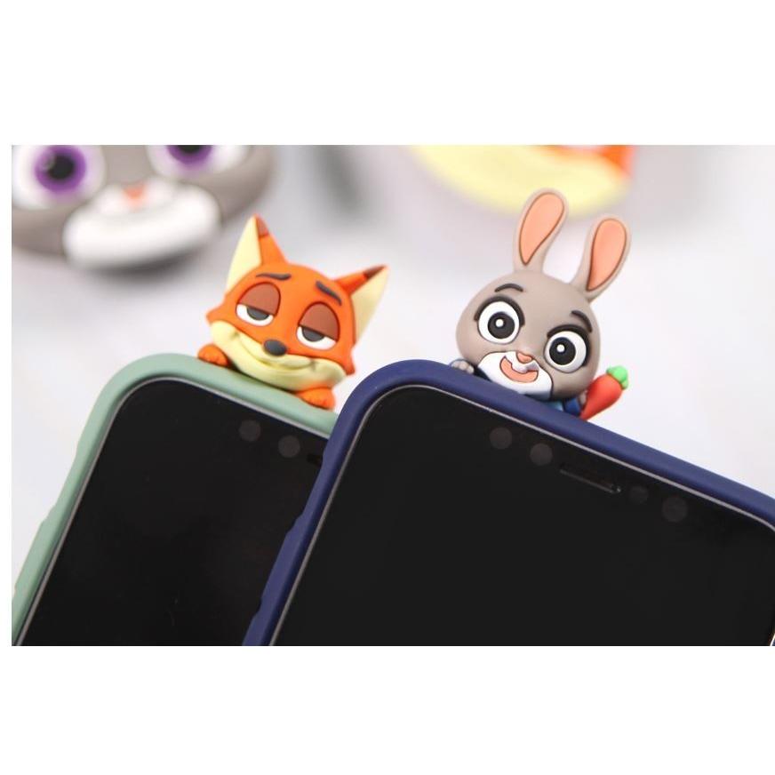 Iphone11 Iphoe11pro Zootopia ディズニー Disney ズートピア フィギア シリコン Iphone Galaxy ギャラクシー カバー スマホケース Hanholic Japanヤフー店 通販 Yahoo ショッピング