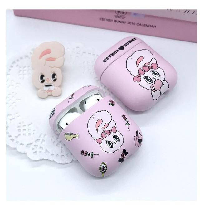 Airpodsケース イヤホンケース ピンク うさぎ バニー Esterbunny おしゃれ マスコット えあぽっず ゆめカワイイ Airpods Esterbunny Airpods Esterbunny Hanholic Japanヤフー店 通販 Yahoo ショッピング