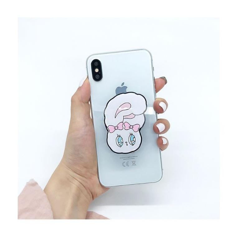 スマホリング スマホスタンド Iphoneリング おしゃれ Esterbunny うさぎ バニー かわいい ゆめカワイイ ピンク ラブリー マスコット Esterbunny Ring01 Hanholic Japanヤフー店 通販 Yahoo ショッピング